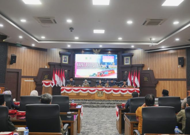 Wali Kota Mojokerto Sampaikan Rancangan KUA dan PPAS APBD Tahun Anggaran 2027