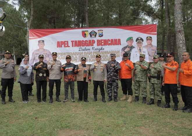 Polres Blitar Siapkan Personel Tanggap Bencana Cegah dan Tangani Karhutla