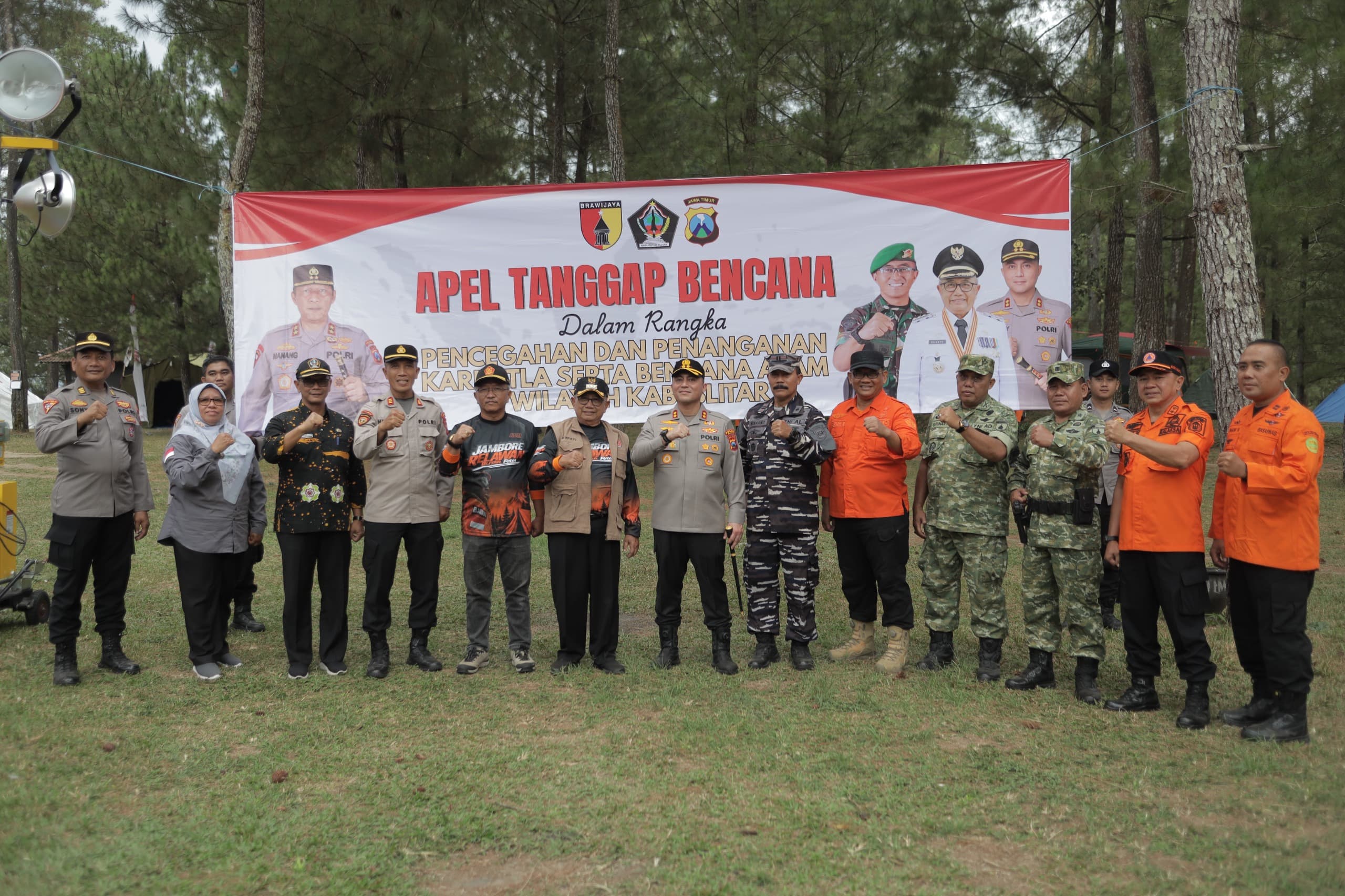 Polres Blitar Siapkan Personel Tanggap Bencana Cegah dan Tangani Karhutla