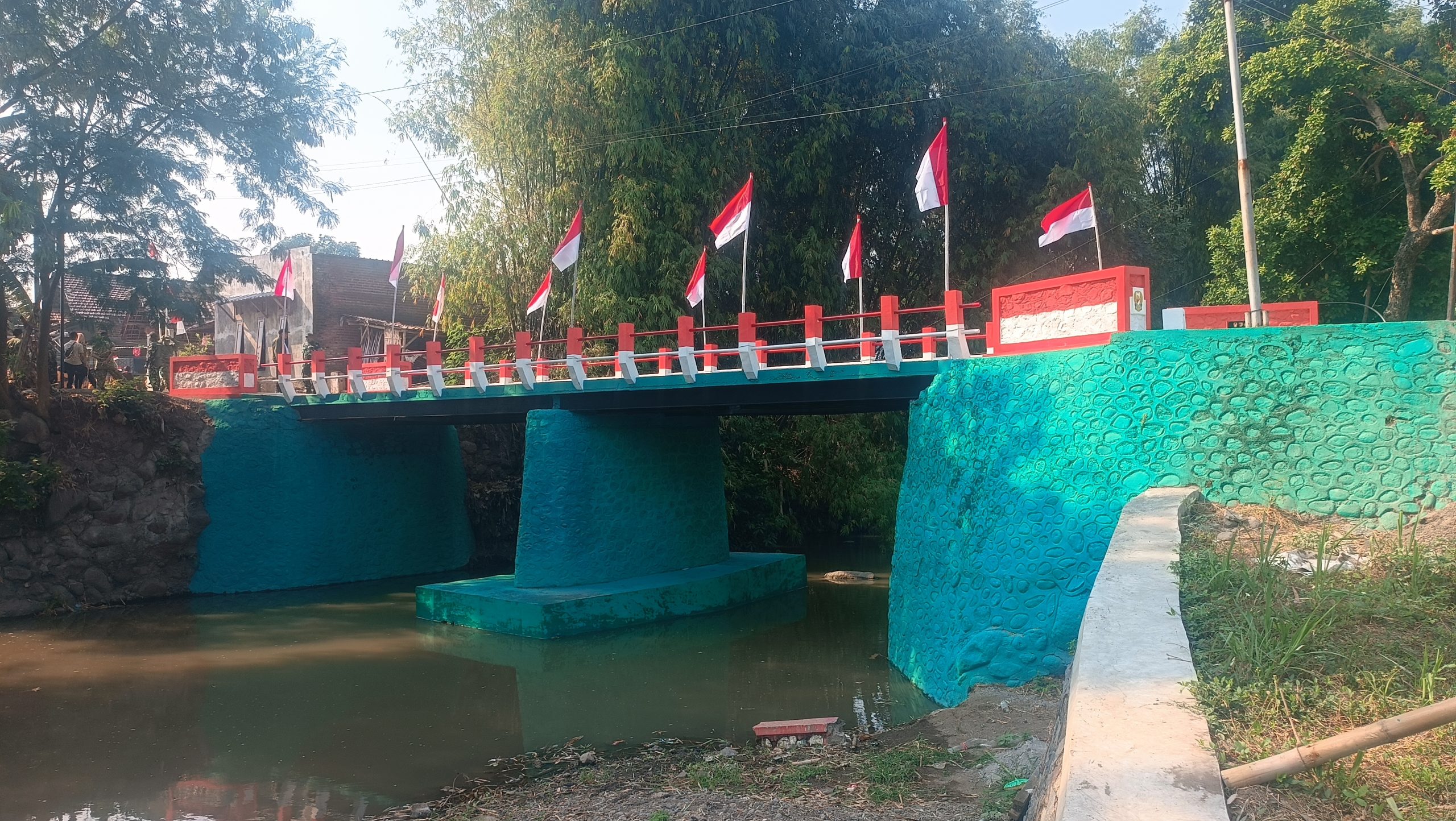 Jembatan Perintis Garuda Desa Kedunggede Rampung 100 Persen, Warga: Terima Kasih Presiden Prabowo