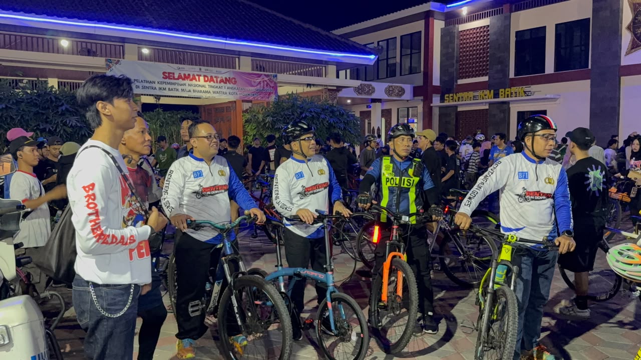 Dari Kayuhan Menuju Kebersamaan, Polres Mojokerto Kota Gandeng Brother Pedal’s Perkuat Kemitraan