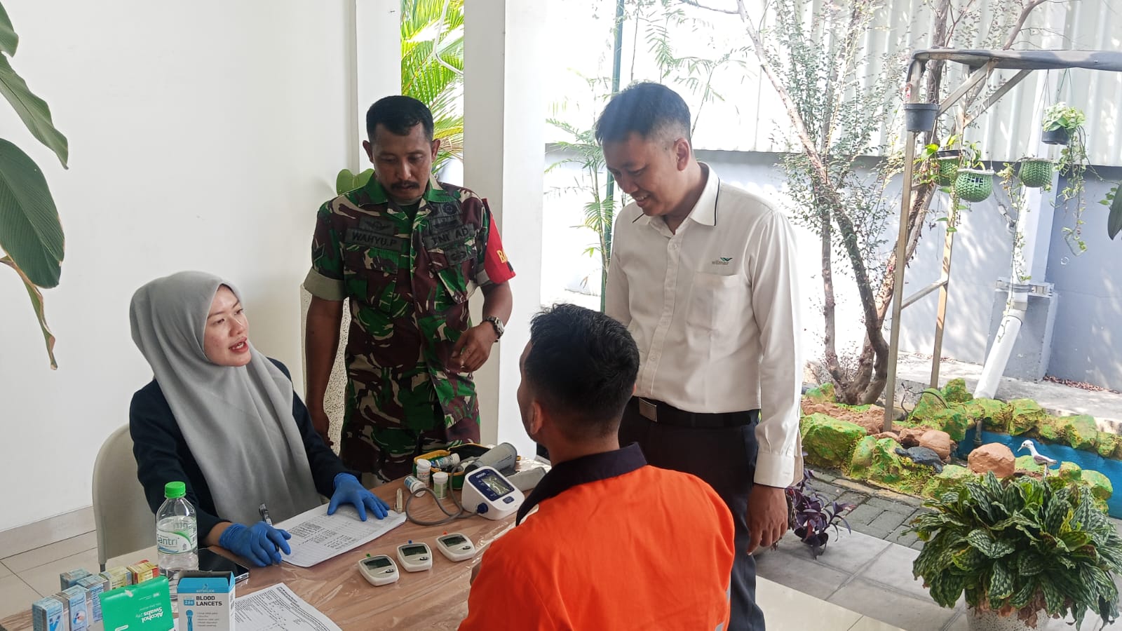 Semangat Kemerdekaan, PT PIM dan Kodim 0815/Mojokerto Gelar Donor Darah