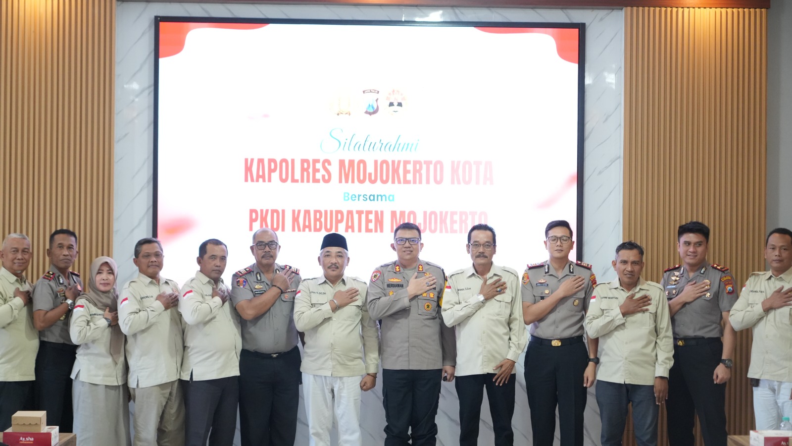 Sinergi Polisi dan Kepala Desa, Kapolres Mojokerto Kota Perkuat Kolaborasi Bersama PKDI