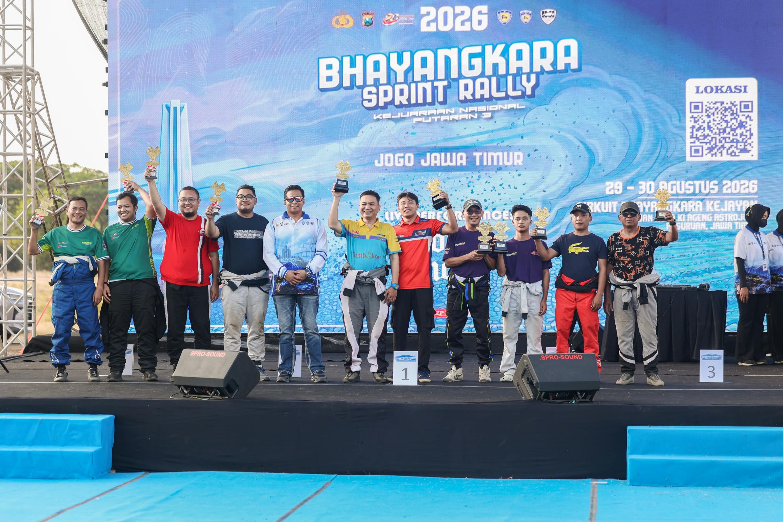 Bhayangkara Sprint Rally 2026 Pasuruan Sukses Digelar, Ryan Nirwan Raih Juara Umum
