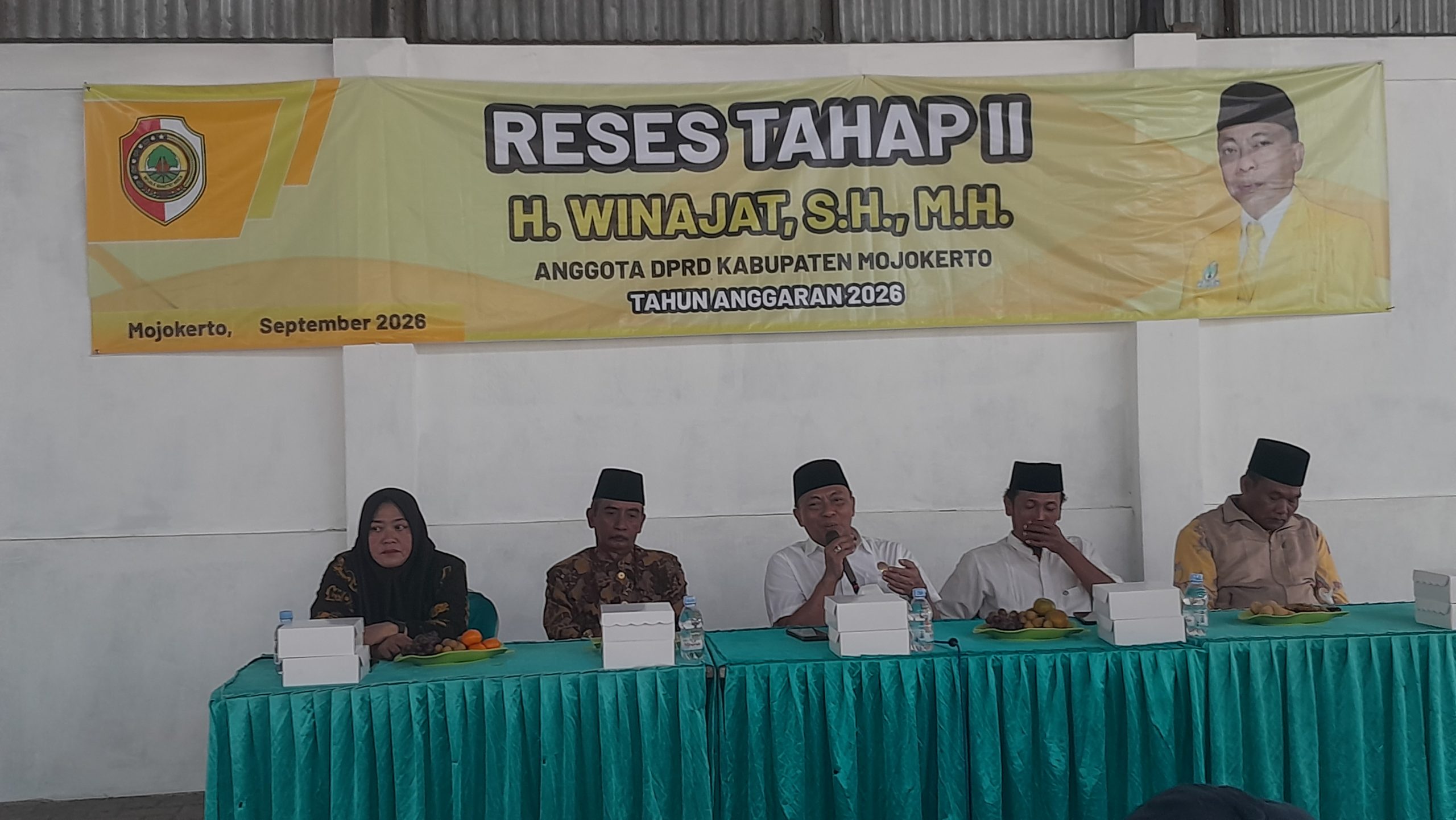 Serap Aspirasi Warga, H. Winajat S.H., M.H. Gelar Reses Tahap II TA 2026 di Mojokerto