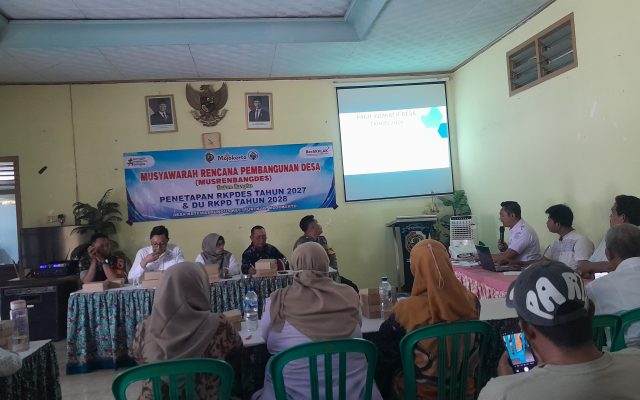 Pemdes Ketemasdungus Gelar Musrenbangdes RKPDes 2027, Dihadiri Camat Hingga Ketua RT/RW