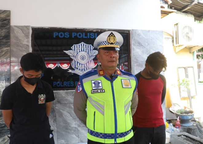 Polres Pelabuhan Tanjung Perak Beri Sangsi Tilang Pengemudi Truk Ugal-ugalan yang Viral di TikTok