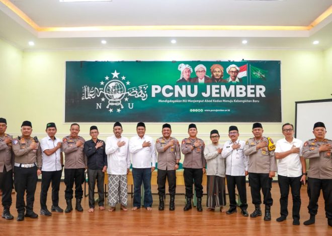 Kapolres Jember Silaturahmi ke Kantor PCNU, Sinergi Ulama dan Umara Perkuat Kamtibmas