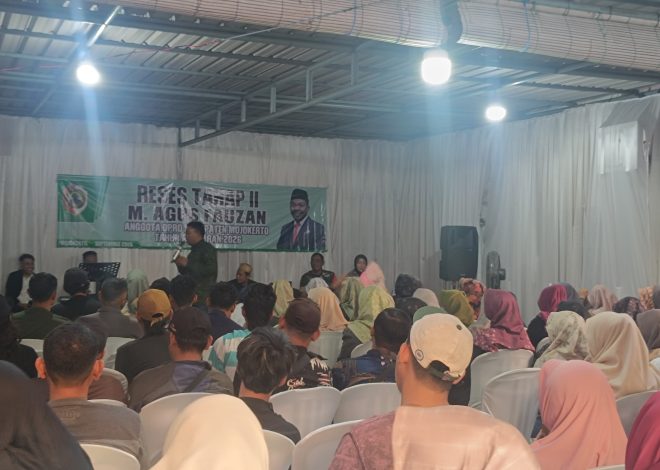 Bertemu Ratusan Warga Brangkal, M. Agus Fauzan: “Sampaikan Langsung Keluh Kesahnya”