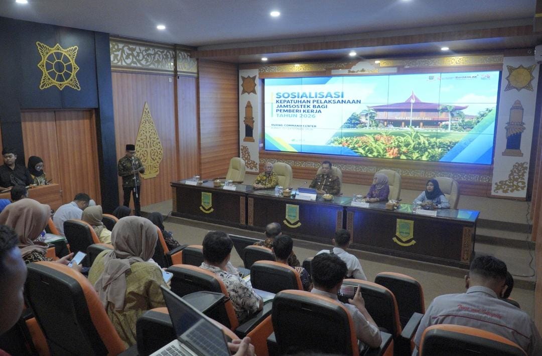 Pemkot Mojokerto Dorong Perusahaan Tingkatkan Kesadaran Lindungi Pekerja lewat Jamsostek