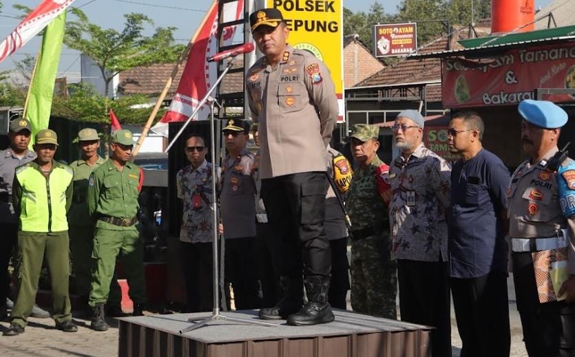 Kapolres Kediri Ingatkan Sanksi Berat Bagi Pelaku Pembakaran Hutan dan Lahan