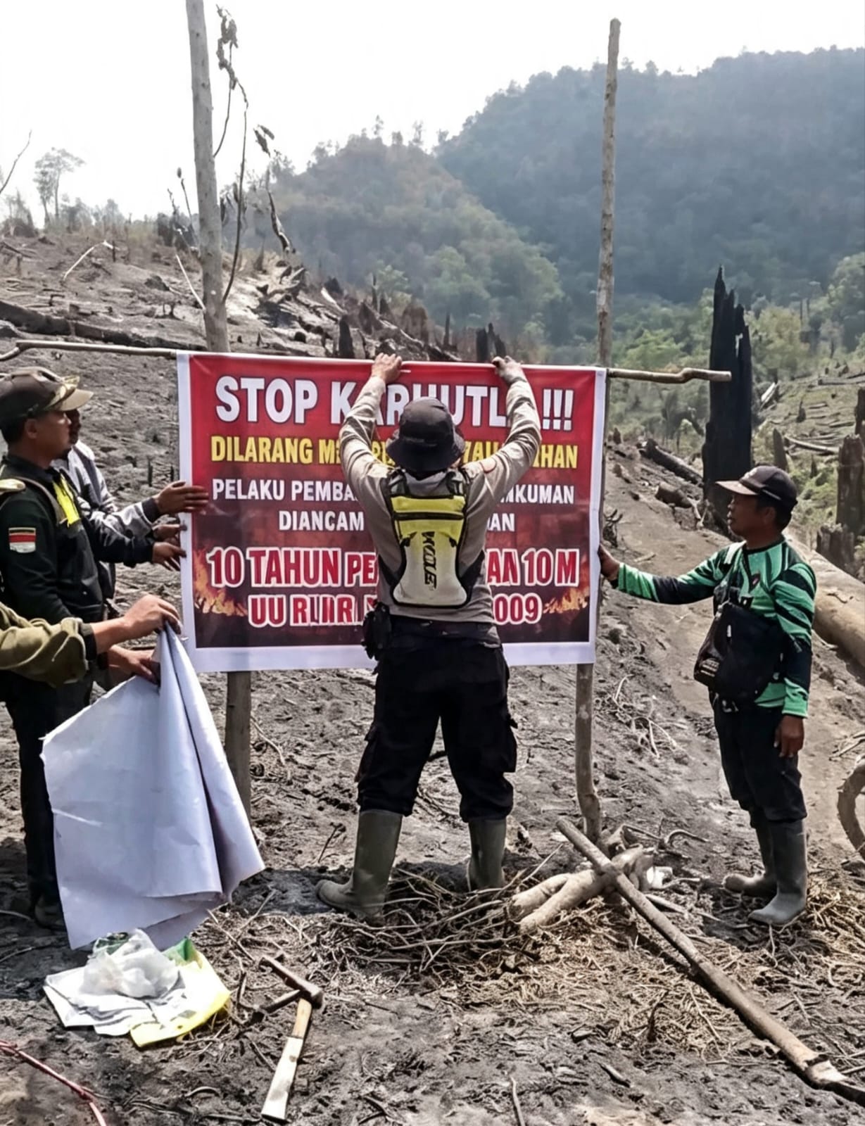 Musim Kemarau, Polres Jember Perkuat Patroli Kawasan Hutan Cegah Karhutla
