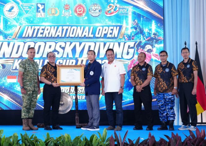 FASI Apresiasi Polri: Dari Cikeas, Indoor Skydiving Asia Makin Melesat