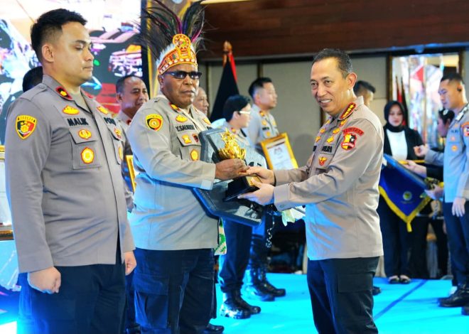 Kapolri Minta Personel Berprestasi Dapat Pengembangan Karier