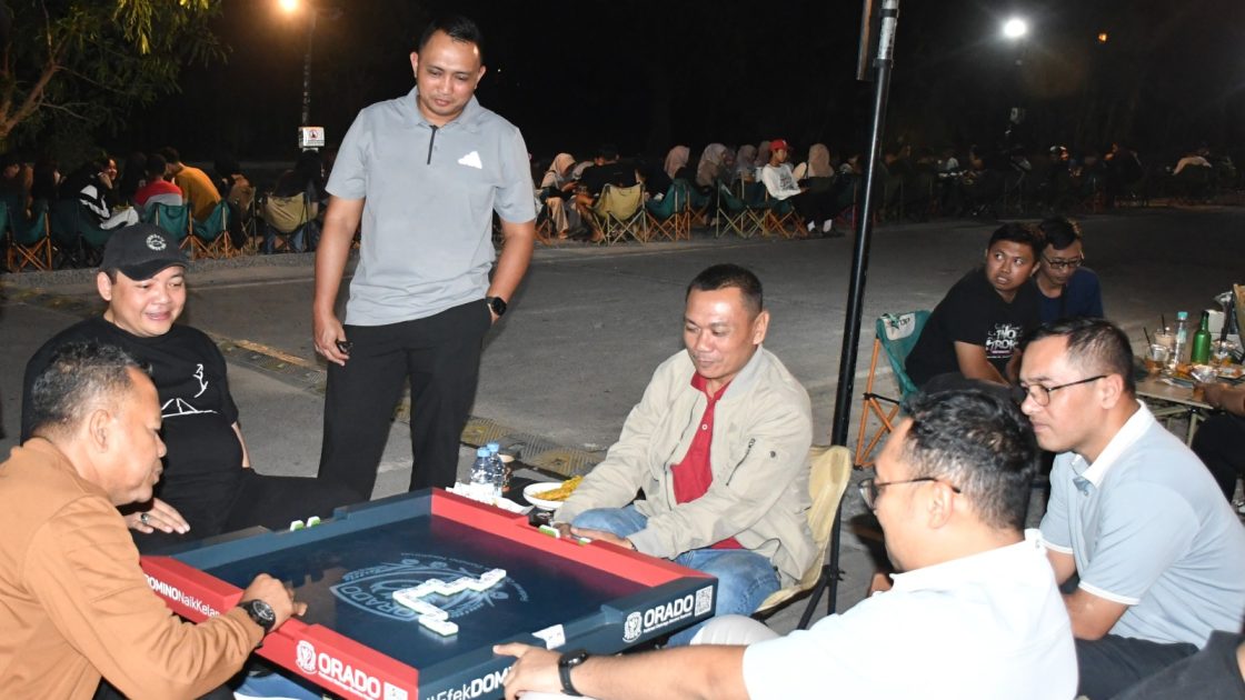 Tournament Domino Semarakkan HUT ke-81 TNI, Forkopimda Mojokerto Raya Pererat Kebersamaan