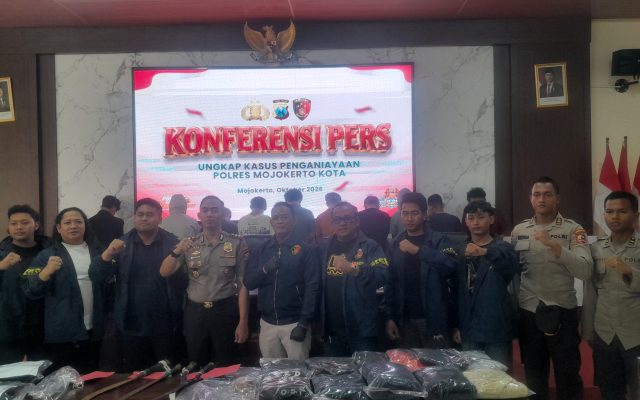Konvoi Berujung Berdarah di Mojokerto, 4 Orang Dibacok dan 21 Remaja Diamankan
