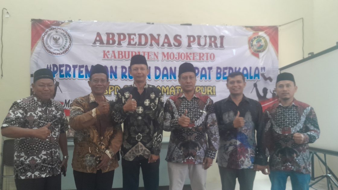 Pertemuan Rutin dan Rapat Berkala ABPEDNAS Puri Digelar di Desa Tangunan, Kades Mujio ST Sambut Pengurus BPD se-Kecamatan
