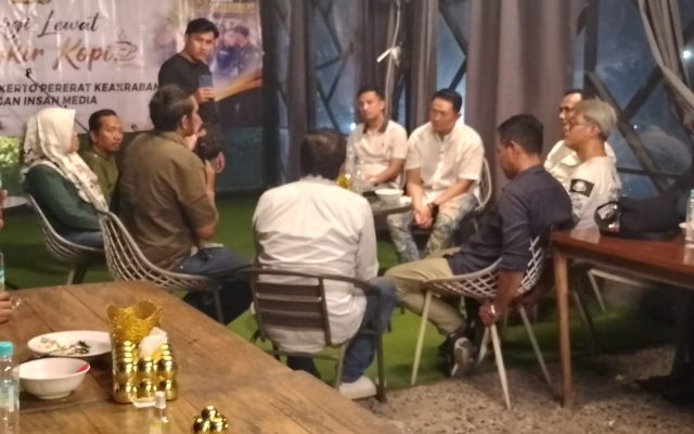 Kapolres Mojokerto Bangun Kedekatan Dengan  Awak Media