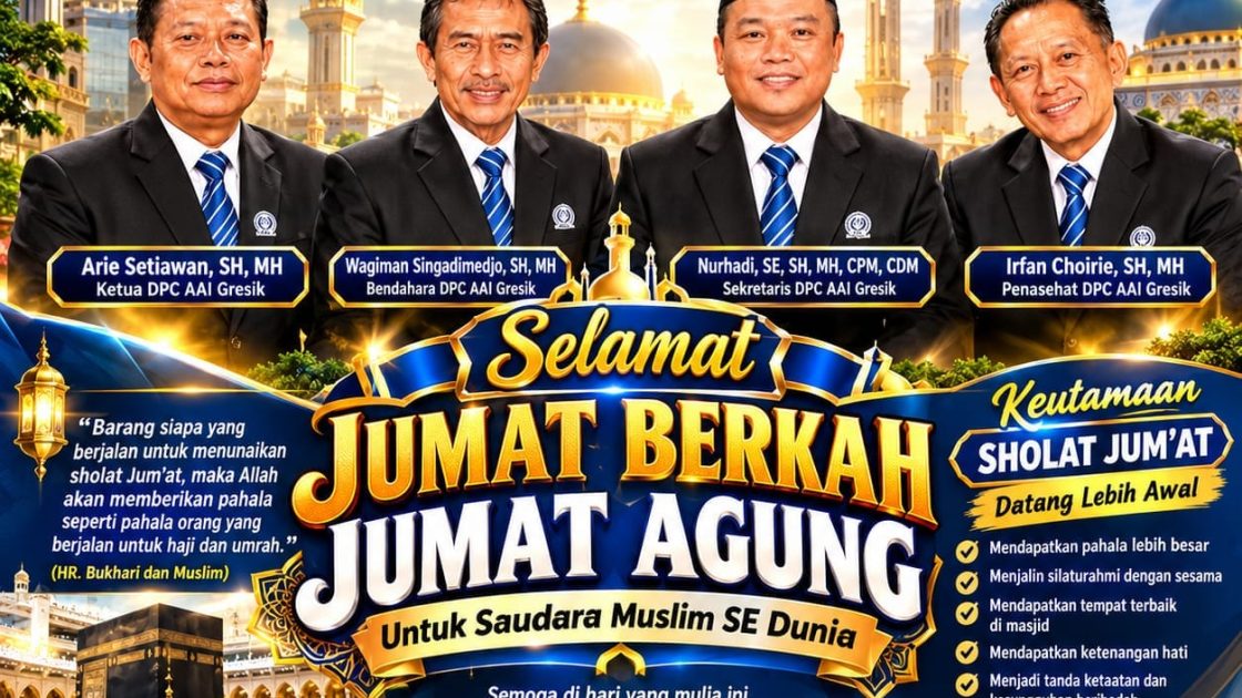 JUMAT BERKAH, JUMAT AGUNG: MEMULIAKAN HARI JUMAT DENGAN IBADAH, SILATURAHMI, DAN KEPEDULIAN