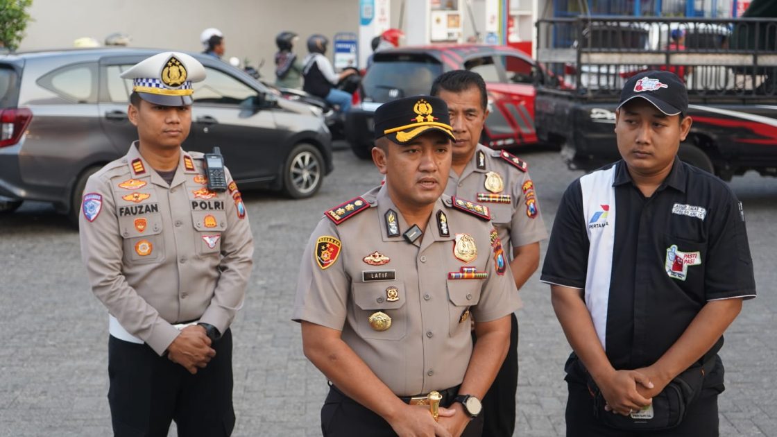 Kapolres Kediri Cek Pasokan di Sejumlah SPBU, Antisipasi Panic Buying BBM