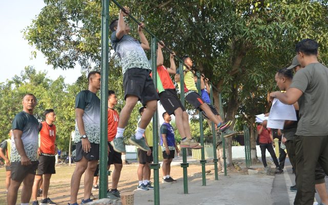 Garjas Periodik II Tahun 2026, Prajurit Kodim 0815/Mojokerto Jaga Kebugaran Fisik