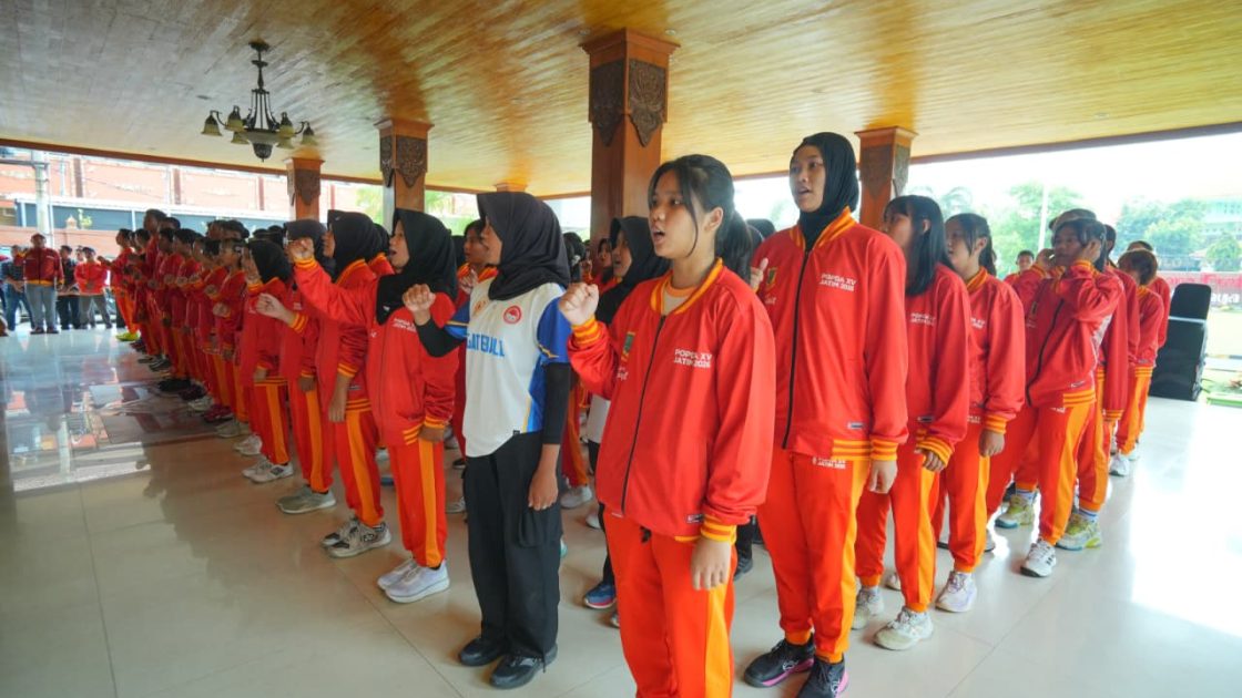 266 Anggota Kontingen Kota Mojokerto Siap Berlaga di POPDA XV dan PEPARPEDA III