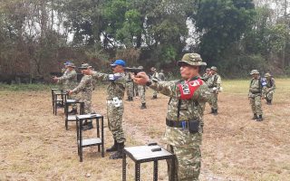 Tingkatkan Profesionalisme Prajurit, Kodim 0815/Mojokerto Gelar Latihan Menembak Pistol Semester II TA 2026