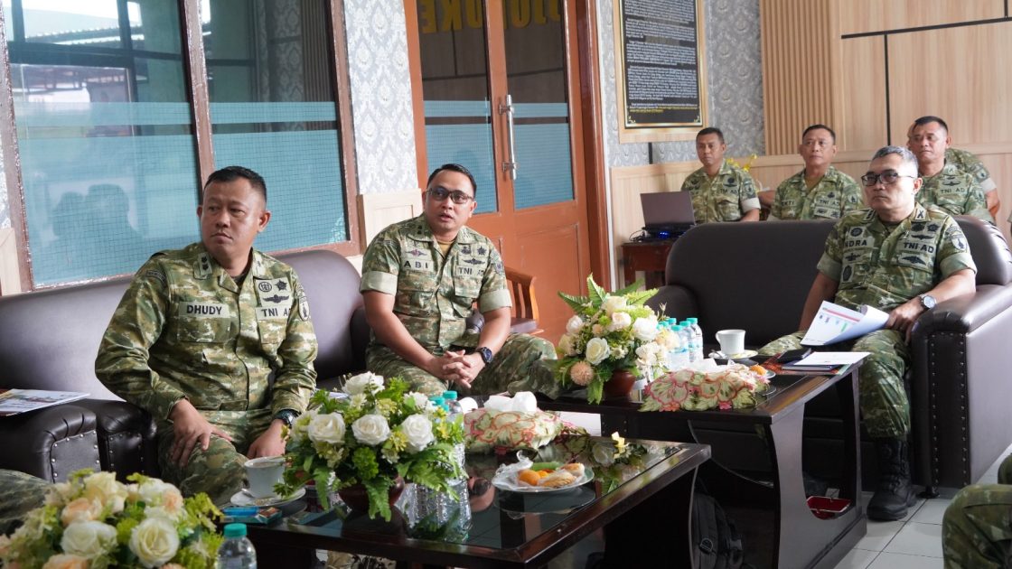Dandim 0815/Mojokerto Sambut Tim Verval Kodam V/Brawijaya, Pastikan Kesiapan KDKMP