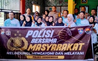 Polres Bondowoso Perkuat Misi Program POLIRAN, 30 Tenaga Kerja Terserap di Mona Bordir